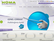 Tablet Screenshot of humahastanesi.com.tr